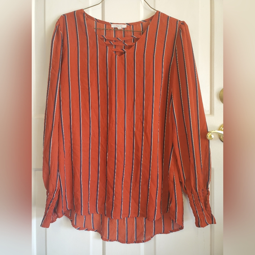Maurice's love sleeve blouse